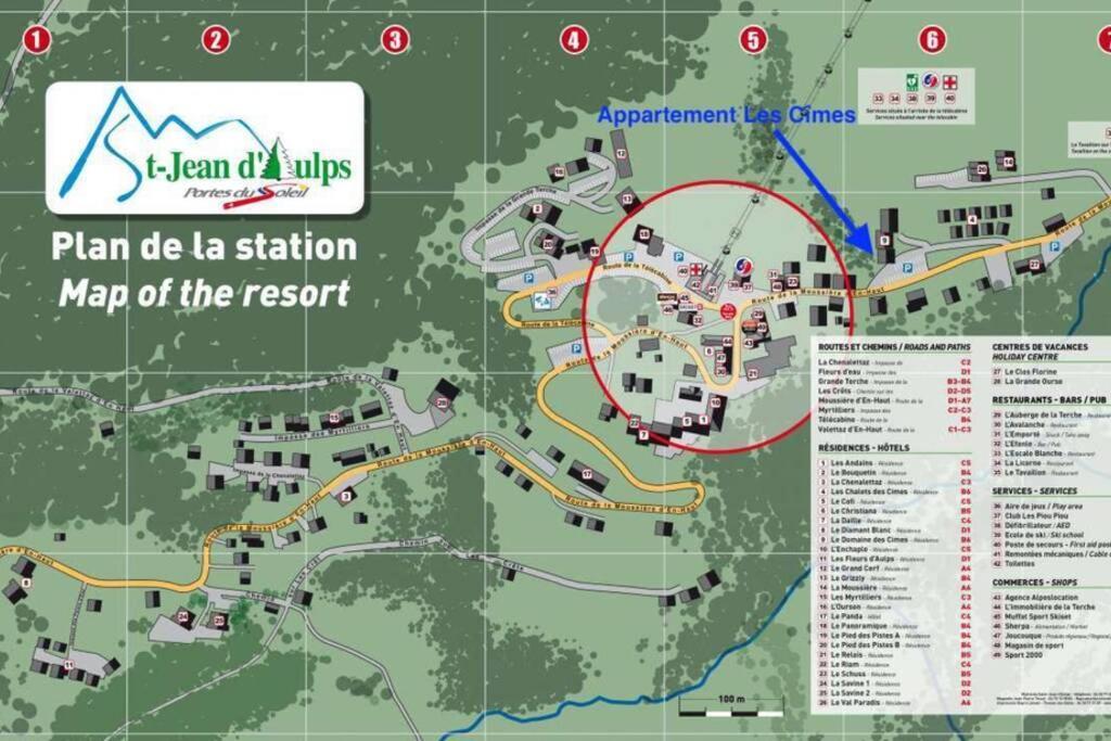 Les Cimes, Chaleureux Studio 4 Pers, 50M Du Telecabine, Vue Degagee Sur Les Pistes, Draps Non Compris Saint-Jean-dʼAulps Dış mekan fotoğraf