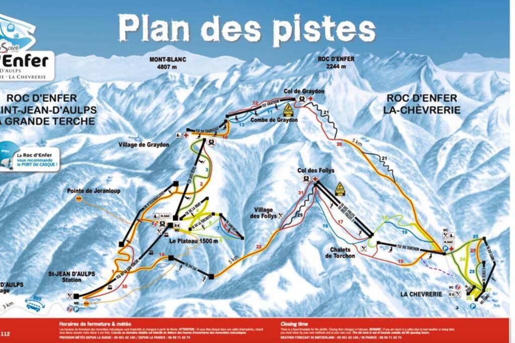 Les Cimes, Chaleureux Studio 4 Pers, 50M Du Telecabine, Vue Degagee Sur Les Pistes, Draps Non Compris Saint-Jean-dʼAulps Dış mekan fotoğraf