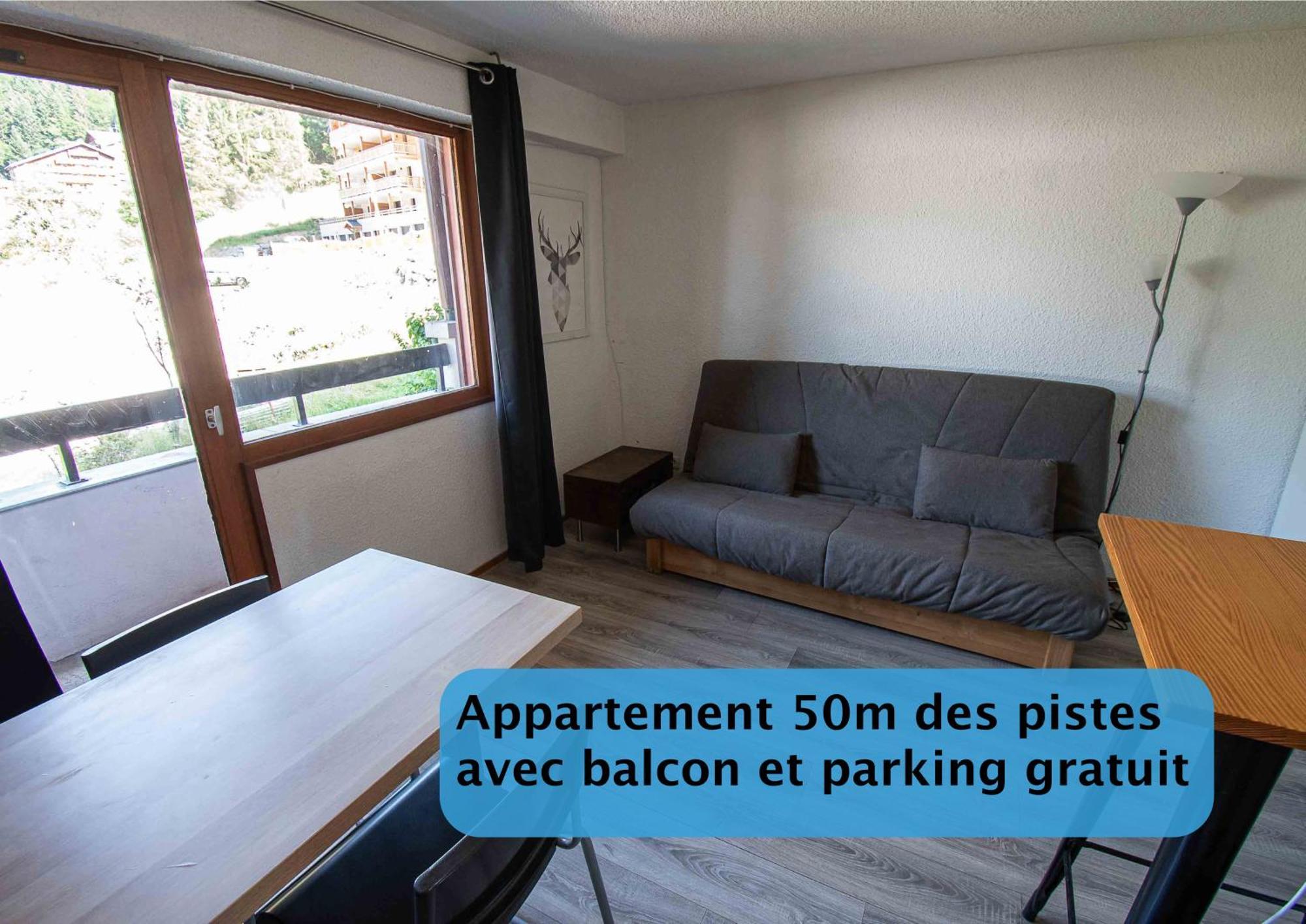 Les Cimes, Chaleureux Studio 4 Pers, 50M Du Telecabine, Vue Degagee Sur Les Pistes, Draps Non Compris Saint-Jean-dʼAulps Dış mekan fotoğraf