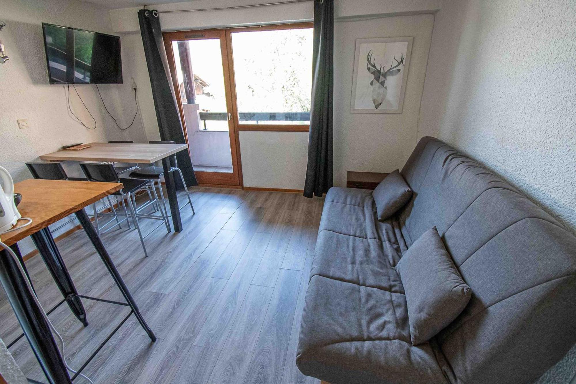 Les Cimes, Chaleureux Studio 4 Pers, 50M Du Telecabine, Vue Degagee Sur Les Pistes, Draps Non Compris Saint-Jean-dʼAulps Dış mekan fotoğraf